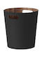 Espiel Set of Decorative Baskets Fabric Black 25x25x30cm 6pcs