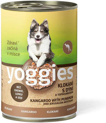 Single Protein Dog Can Kangaroo Pumpkin Jerusalem Artichoke Yoggies 400 G