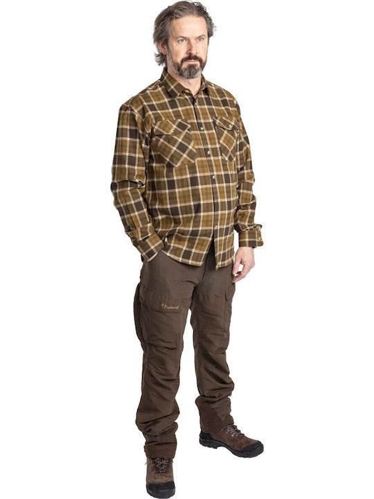 Langärmlig Flanell Hemd