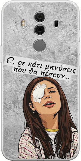 Epic Quotes Huawei Mate 10 Pro Flexible Tpu Durchsichtige Silikon Handyhülle