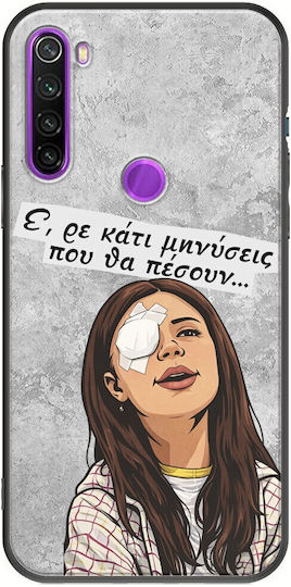 Epic Quotes Husa Telefon Xiaomi Redmi Note 8 2021 Negru TPU Silicon