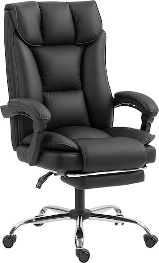 HomCom Office Chair with Adjustable Arms Black