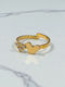 Chevalier Ring made of Steel Gold Plated