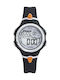 Tekday Kids Digital Watch with Rubber/Plastic Strap Black
