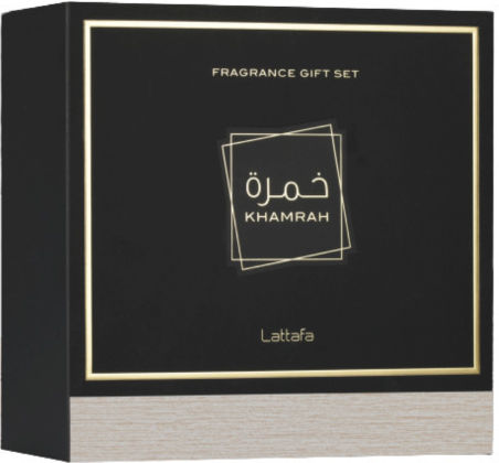 Lattafa Khamrah Σετ με Eau de Parfum 3τμχ
