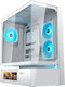 Cougar CFV235 Vision Gaming Midi Tower Κουτί Υπολογιστή με RGB Φωτισμό Λευκό