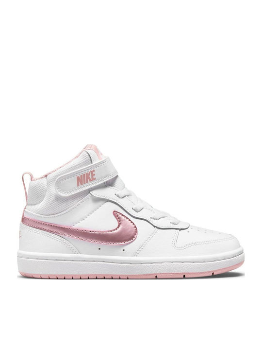 Nike Court Borough Mid 2 Αθλητικά Παιδικά Παπού...