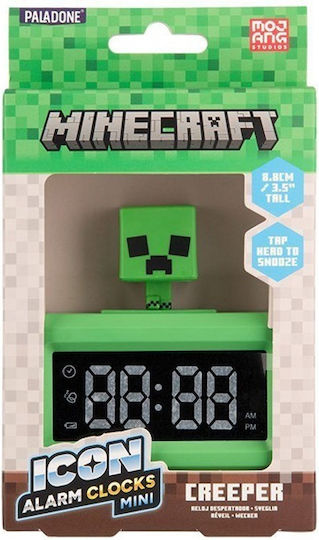 Paladone Επιτραπέζιο Ρολόι Minecraft