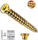 Fisco Cement Bolts Torx with Diameter M7.5 and Length 122mm