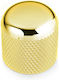 Gotoh Dome Knopf Metall Gold 18x18 Set 2