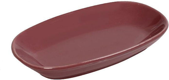 Espiel Essentials Servierschüssel Rund aus Porzellan Rot