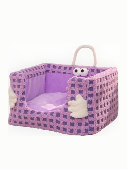 Denik Pets Диван за Куче Лилав 50x40см.