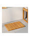 vidaXL Bath Mat Wooden 42025262 Coffee 59x40cm