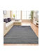 SpitiBazaar Covor Rectangular Black Grey