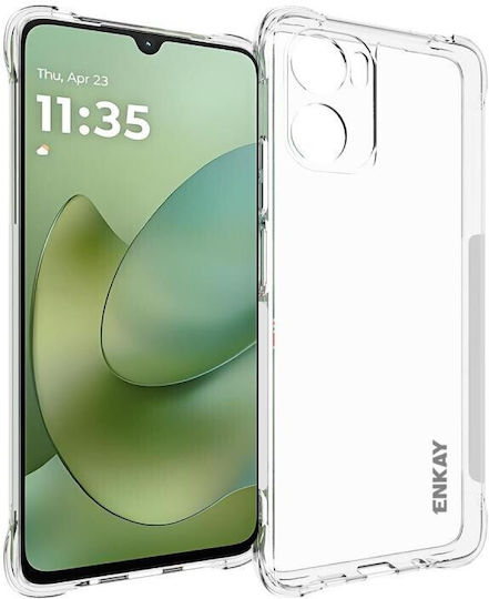 Enkay Hat-prince Back Cover Σιλικόνης Διάφανο (Motorola Moto G06 4G)