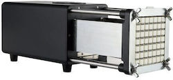 Feliator Electric Cartofi Prăjiți Profesional 58 W Dimensiuni Lamă 1/2 3/8 Inch Aluminiu Oțel Inoxidabil