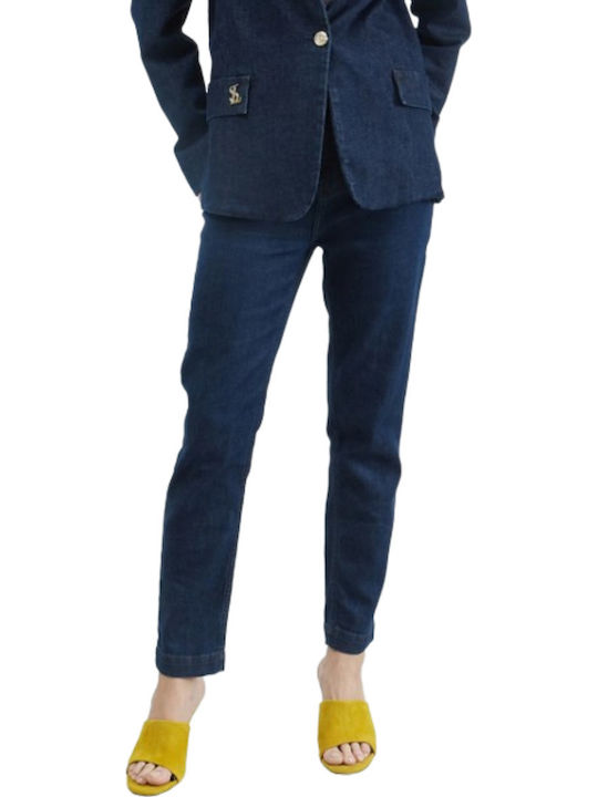 Γυναικείο Jean Παντελόνι σε Skinny Εφαρμογή Denim Blue
