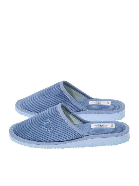 Amaryllis Slippers Зимни Дамски Чехли Светлосини