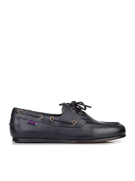 Sebago Ανδρικά Μοκασίνια σε Μαύρο Χρώμα