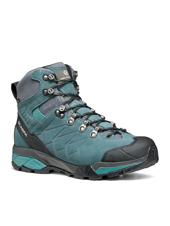 Scarpa Zg Trek Women's Hiking Shoes Gore-Tex Blue