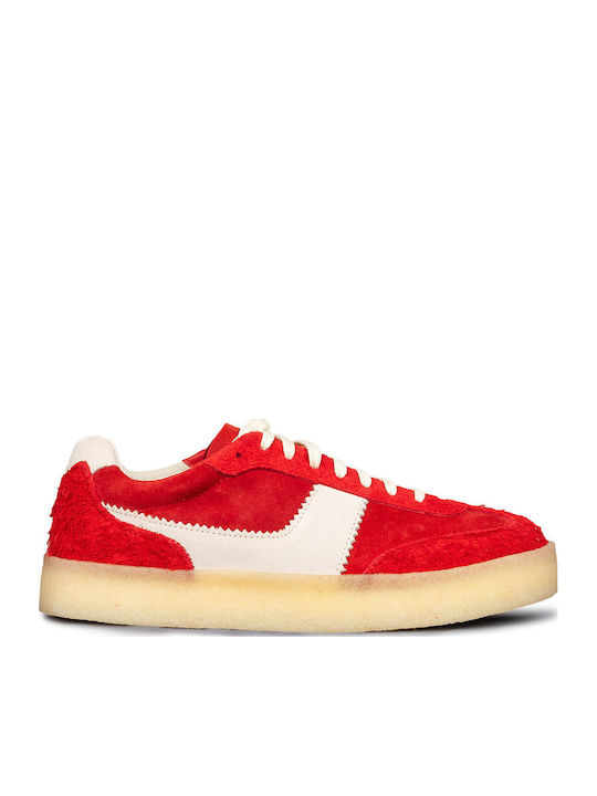 Clarks Tor 80 Sneakers Κόκκινο