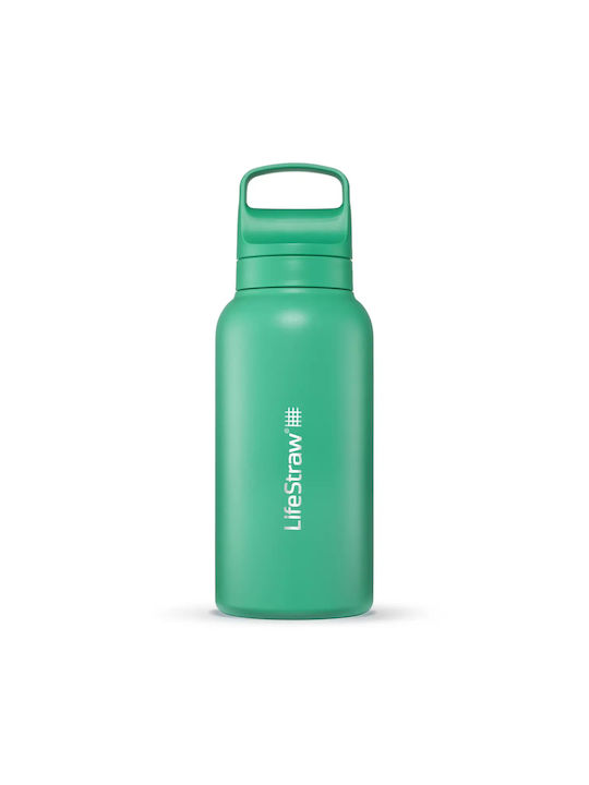 Lifestraw Παγούρι Ανοξείδωτο με Φίλτρο 1000ml Πράσινο