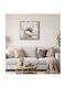 Πίνακας Καμβά 63x63x3cm Λουλούδι Forhome 905797 Home