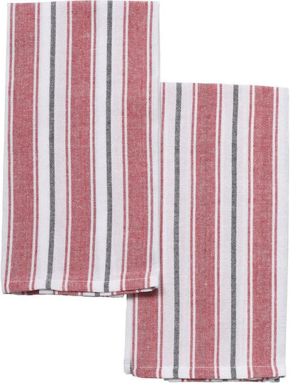 Atmosphera Handtuch in Rot Farbe 40x60cm