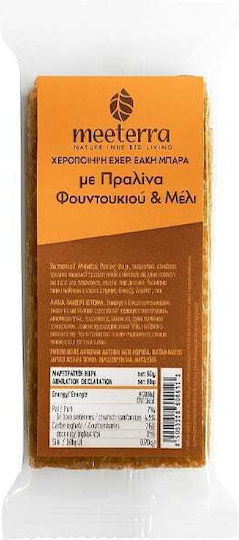 Meeterra Handmade Energy Bar Hazelnut Praline & Honey 65gr
