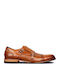Craftarlo Leather Men's Monk Dress Shoes Tabac Brown