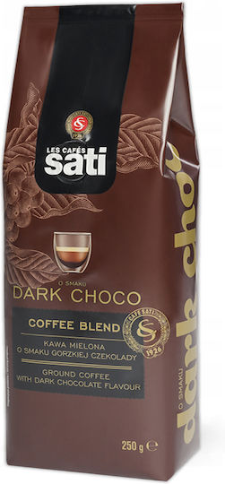 Καφές Espresso Sati Cafe Dark Chocolate Arabica 250g Αλεσμένος