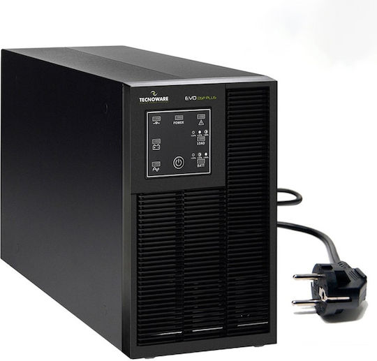 Tecnoware EVO DSP Plus UPS On-Line 800VA 720W with 4 IEC Outlets
