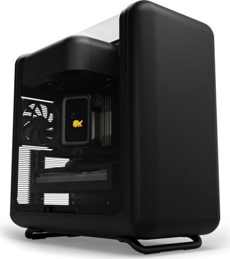HYTE X50 Gaming Midi Tower Κουτί Υπολογιστή με Πλαϊνό Παράθυρο Pitch Black