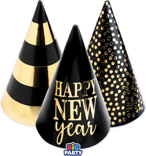 Pălării De Petrecere Happy New Year 6 Bucăți