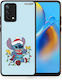 Santa Stitch Oppo A74 4G Mobile Phone Case