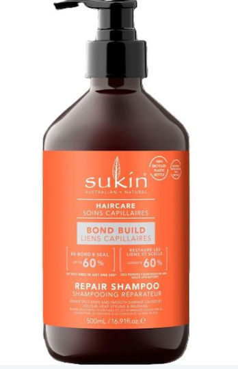 Sukin Naturals Σαμπουάν Αναδόμησης/Θρέψης για Ταλαιπωρημένα Μαλλιά 500ml