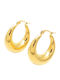 Puppis Earrings made of Steel Gold Plated