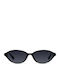 Meller All Unisex Sunglasses with Black Frame and Black Lens IFU-TUTCAR