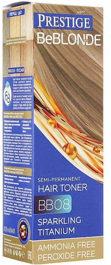 Prestige Toner Χωρίς Αμμωνία Bb08 - Sparkling Titanium 100ml