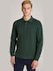 Long Sleeve Blouse Petrol Blue