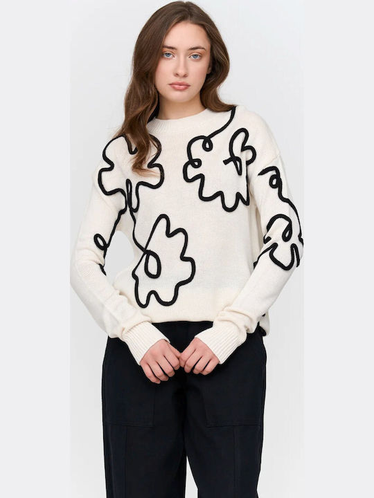 24 Colours Damen Pullover Beige