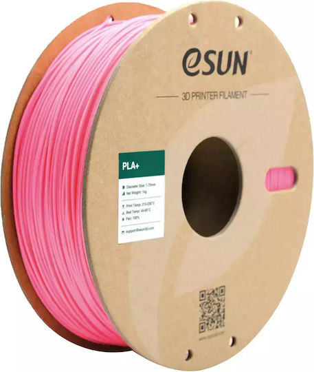 Esun PLA+ 3D Printer Filament 1.75mm Pink 1kg 1pc Spool