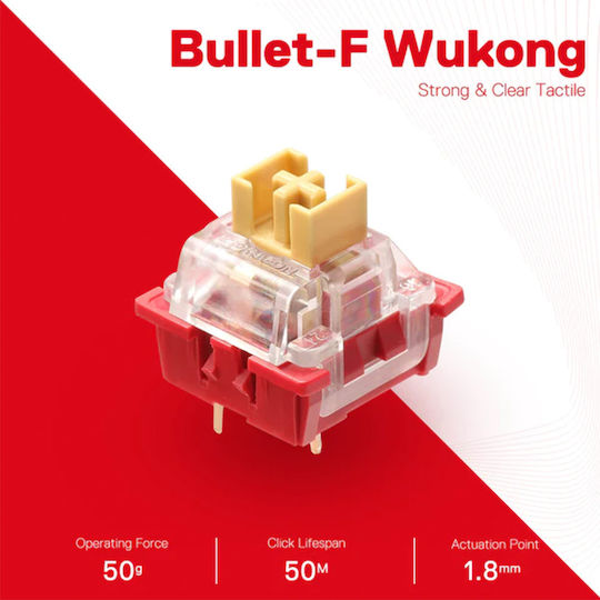 Redragon A113 Bullet-f Switches Πληκτρολόγιου