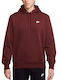 Hoodie Sweatshirt with Hood Red