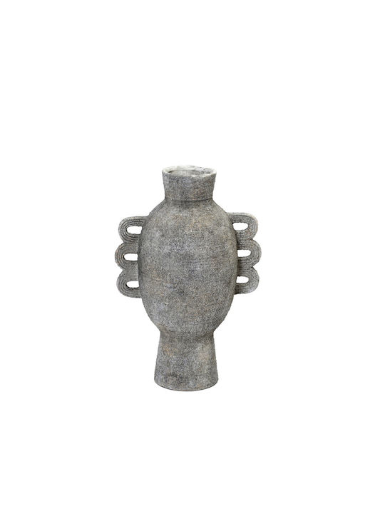 Espiel Decorative Vase Gray 15.5x15.5x21cm