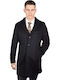 Herren Mantel Black