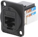 Rj45 Network Socket 8p8c Ft Cat 6a Idc 19x24mm Plastic Cp30227
