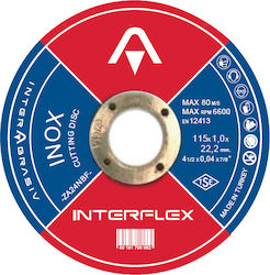 Abrasive Cutting Disc Steel Stainless Steel Flat 115x1.0x22.23 Abrasive Cutting Disc Steel Stainless Steel Flat 115x1.0x22.23