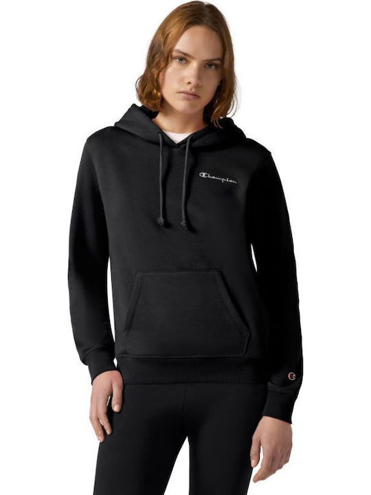 Champion Damen Sweatshirt Kapuzen Black