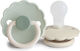 Frigg Daisy Little Pacifiers Silicone Darling/Cream for 0-6 months 2pcs